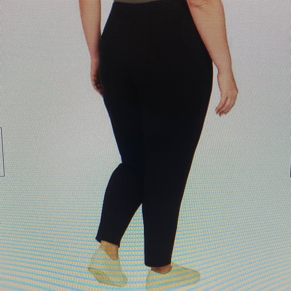 Max & Mia Ladies' Live In Pull On Pant Color: Black Size: XXL - Picture 3 of 4